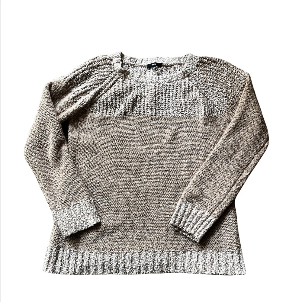 Fate Pullover Sweater Taupe